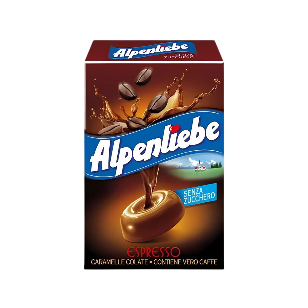 Alpenliebe Espresso, espresso-flavored candies 49g (Pack of 20)