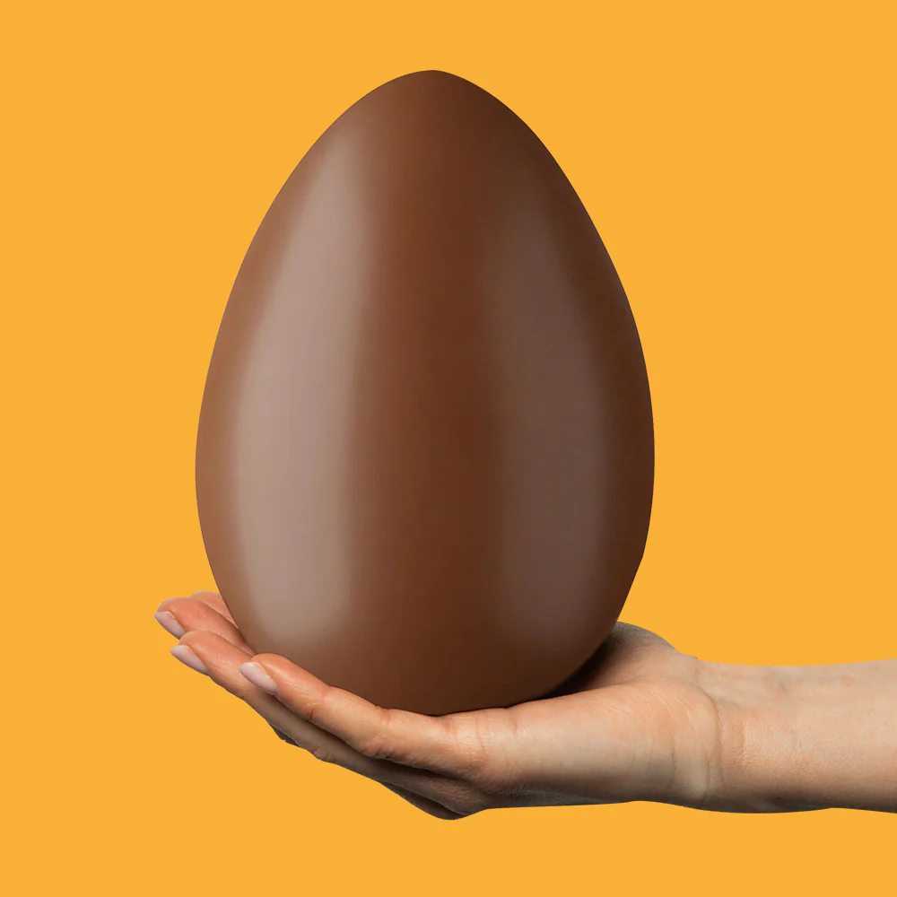 American Uncle Toffee Mallow Easter Egg, milk chocolate Easter egg filled with marshmallow cream and caramel, 450 g - Image 4