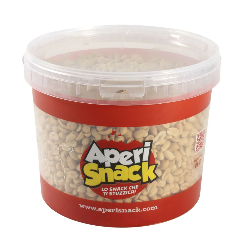 Aperisnack Roasted and Salted Peanuts, roasted and salted peanuts of 2.7kg