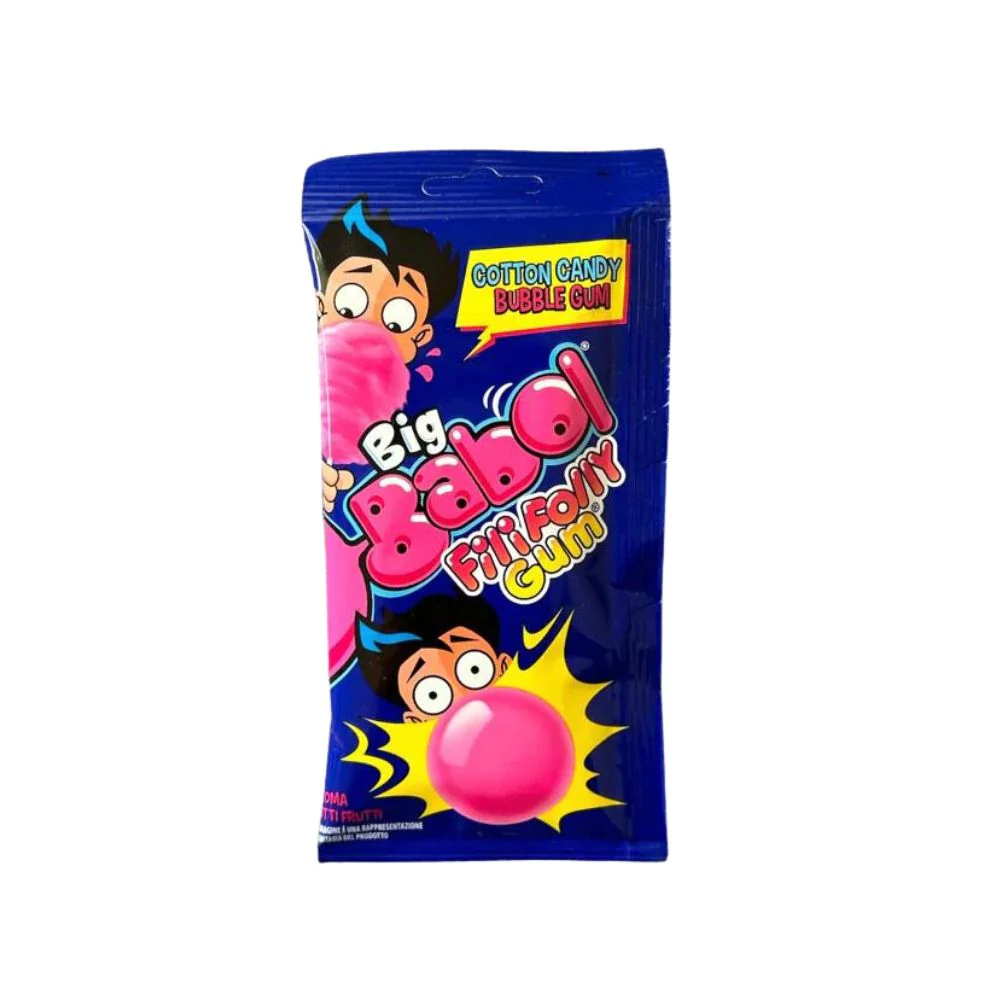 Big Babol Filifolly Gum, tutti frutti flavored chewing gum 11g (Pack of 12)
