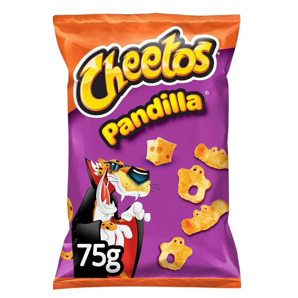 Cheetos Pandilla, cheese-flavored chips 75g (pack of 25)