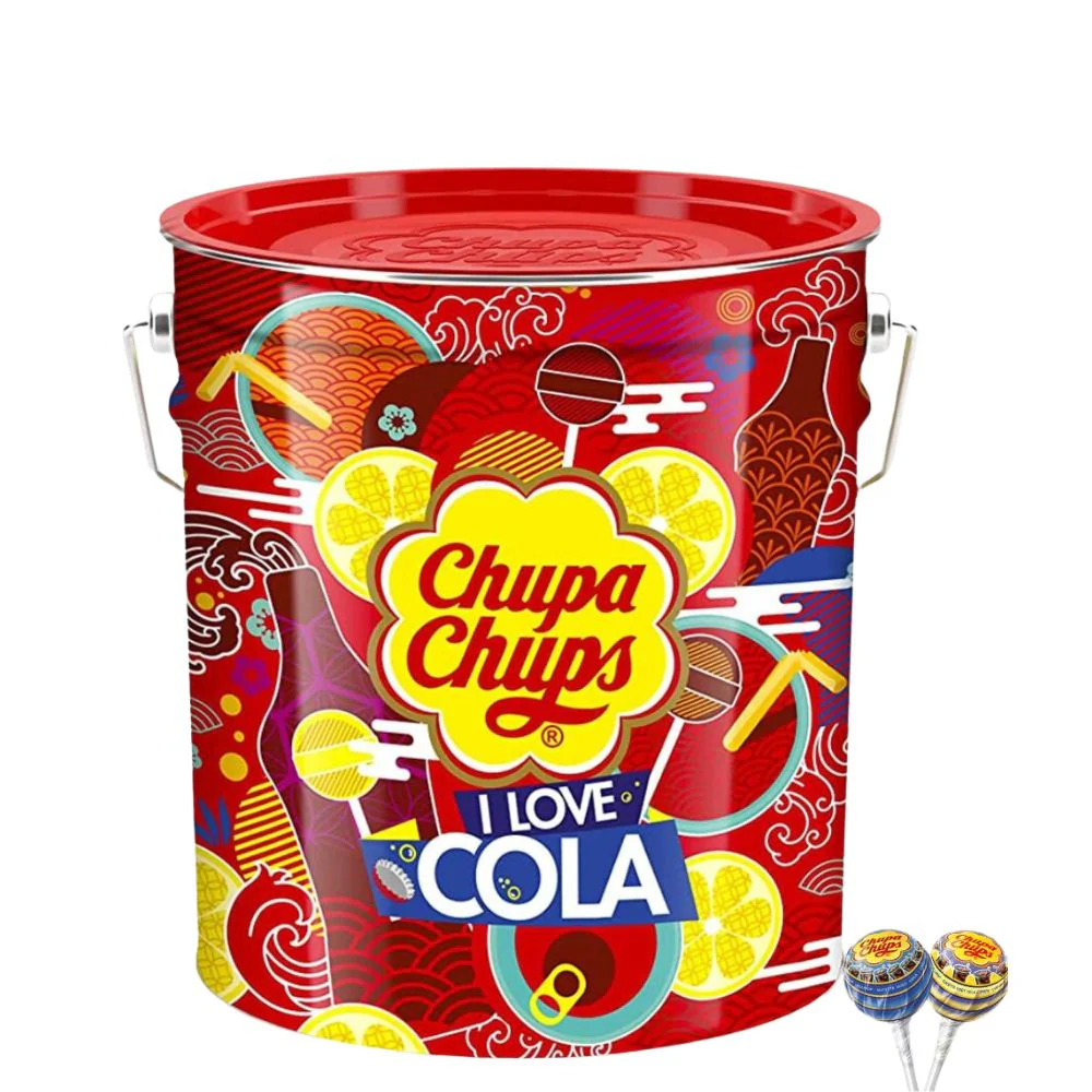Chupa Chups I Love Cola, cola-flavored lollipop 12g (Pack of 150)