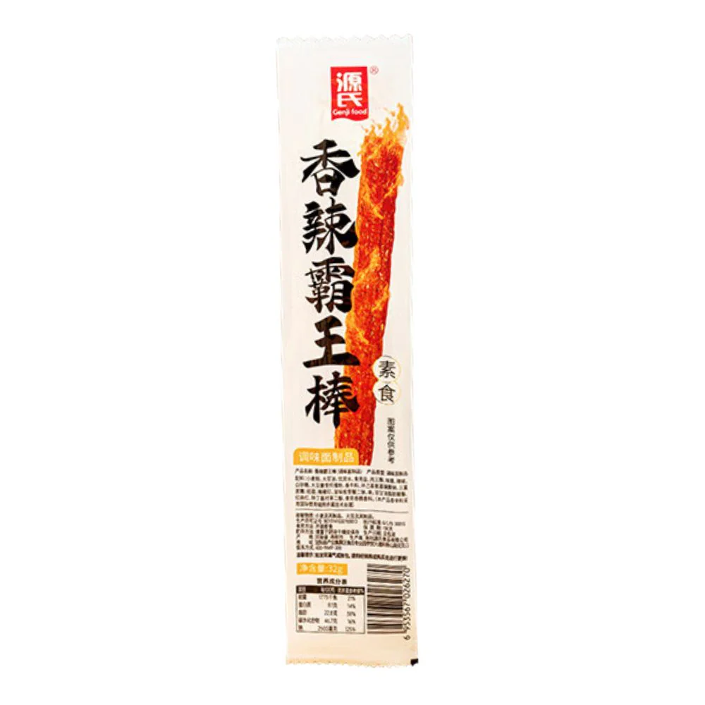 Genji Big Spicy Stick Big La Tiao, snack a base di frumento piccante da 32g (Confezione da 30)