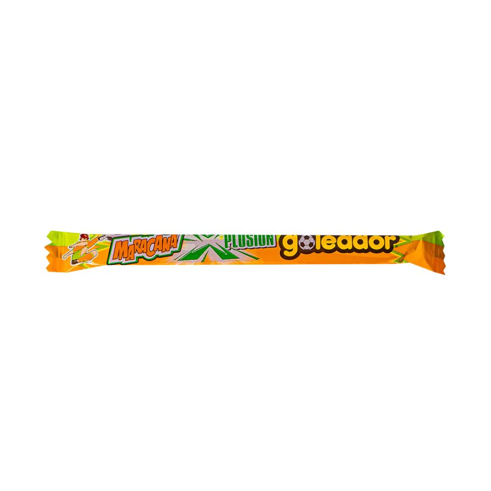 Goleador Maracana Xplosion, gummy candies with tropical fruit flavor 10g (Pack of 150)