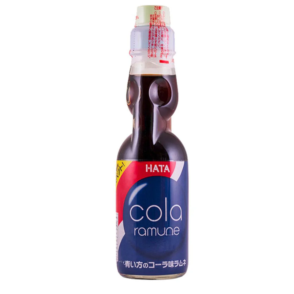 Hata Ramune Cola, cola-flavored drink 200ml (Pack of 30)