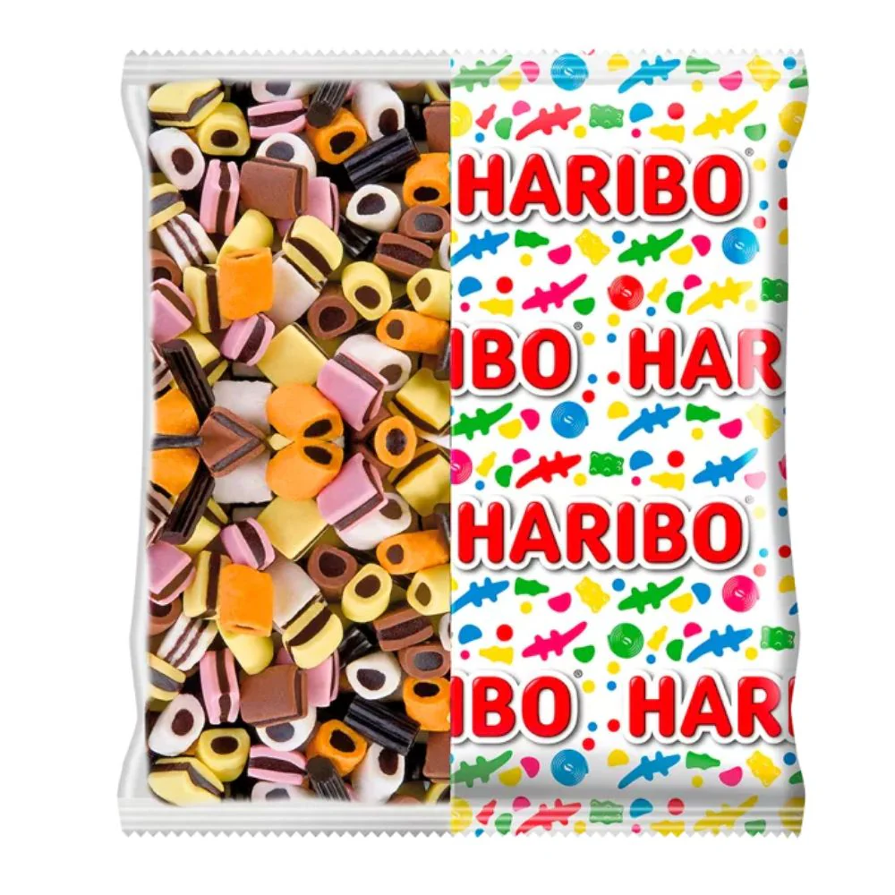 Haribo Konfekt, assorted gummy candies and licorice (3kg pack) 
