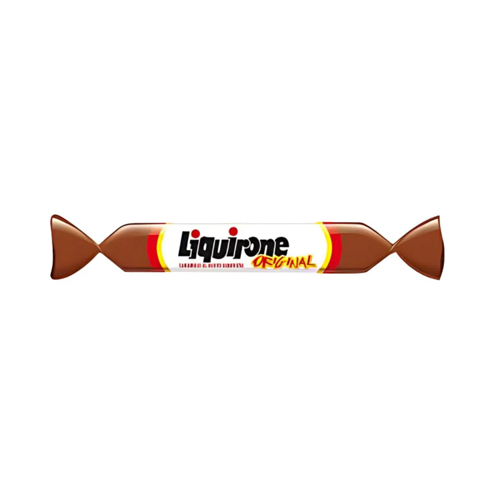 Liquirone Original, licorice-flavored toffee candy 8g (Pack of 250)