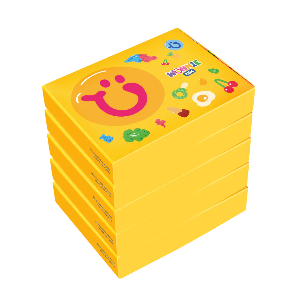 Wunnie box "So Candy, So Happy", 5 boxes of gummy candies in assorted flavors of 480g - Image 6